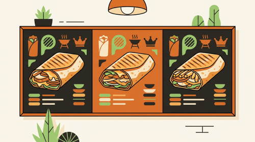 Créer le concept et la carte d'un tacos - ouvrir une franchise de tacos