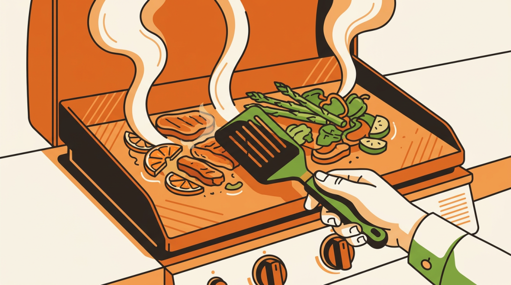 ouvrir une franchise de tacos : La plancha : matière et répartition de chaleur