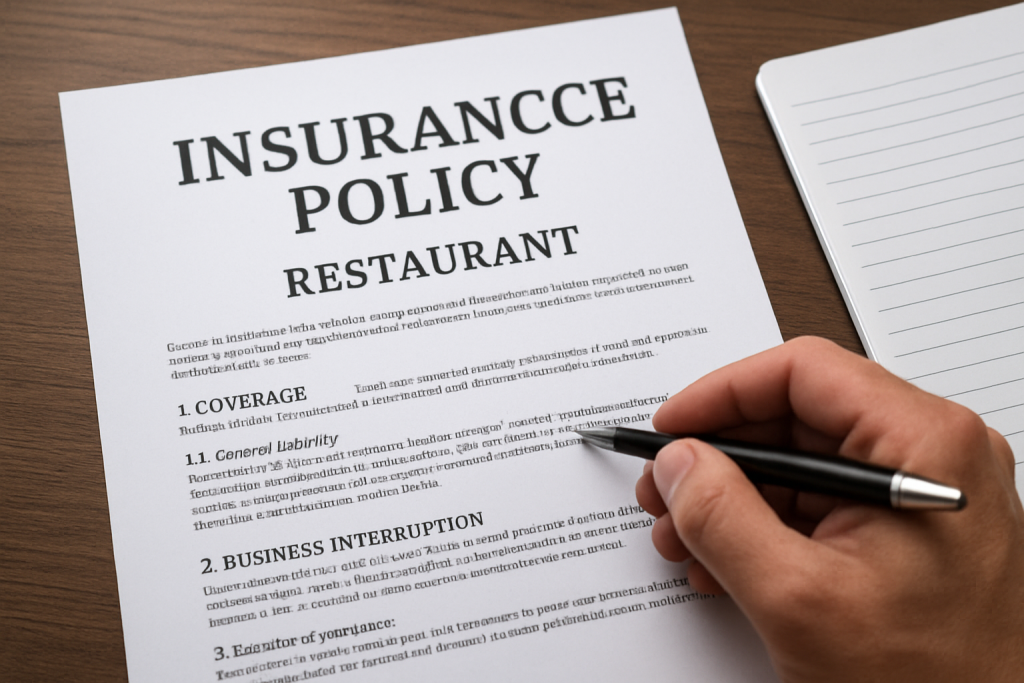 Meilleure assurance professionnelle pour restaurant et snack : comparatif 2026