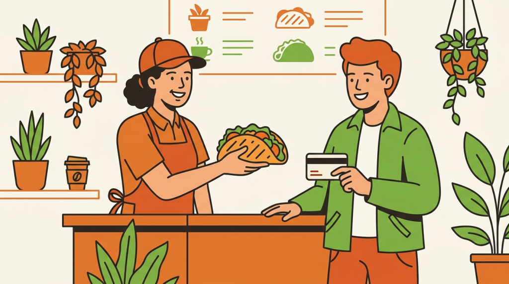 ouvrir une franchise de tacos : L'expérience en point de vente et le lien humain