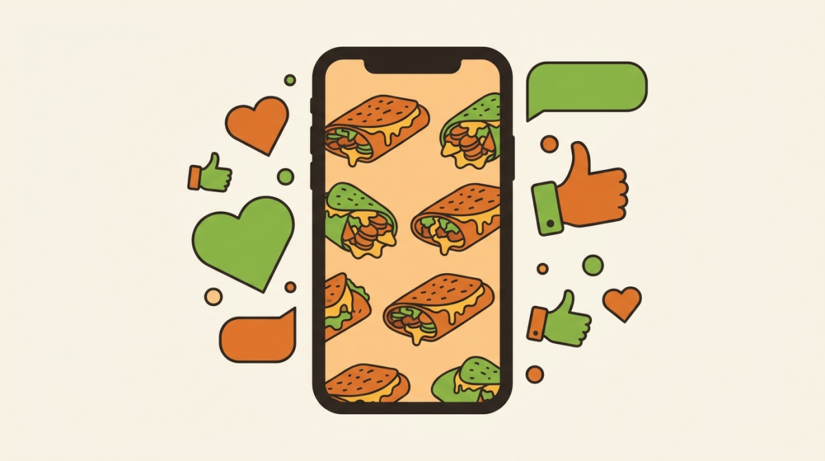 Réseaux sociaux pour un snack : stratégie et contenus - ouvrir une franchise de tacos