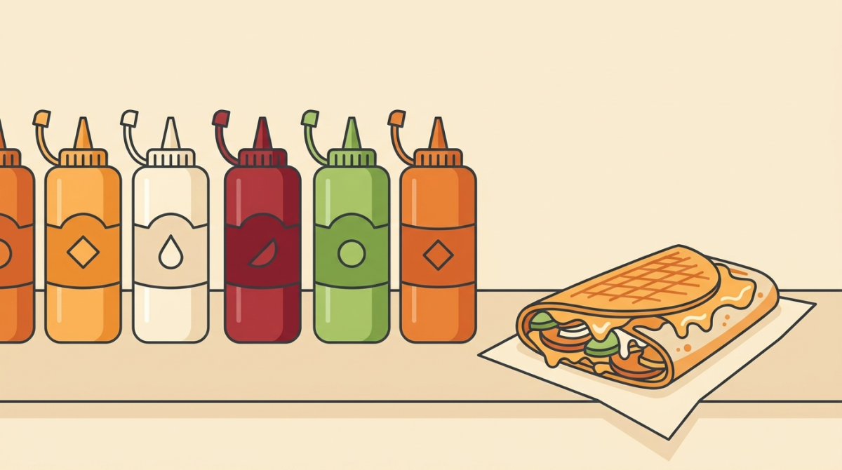 Sauces et carte d'un tacos : construire une offre qui vend - ouvrir une franchise de tacos